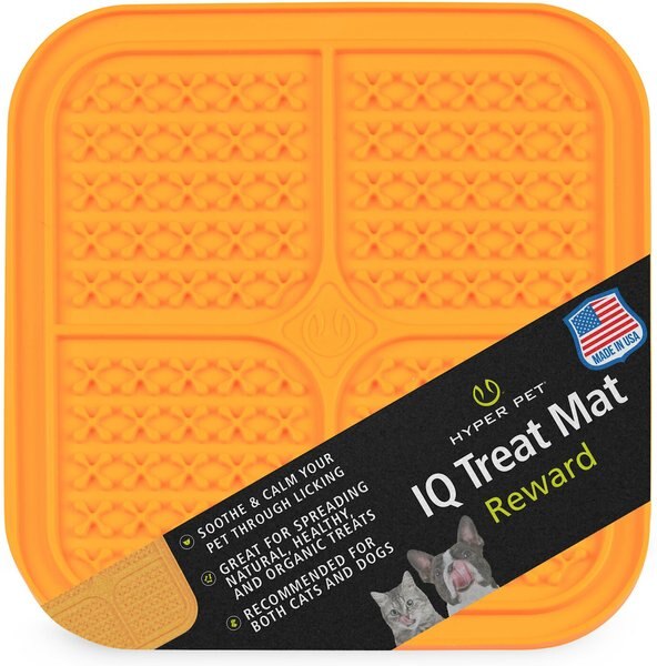 Hyper Pet IQ Calm Slow Feeder Cat and Dog Treat Mat - Intensery