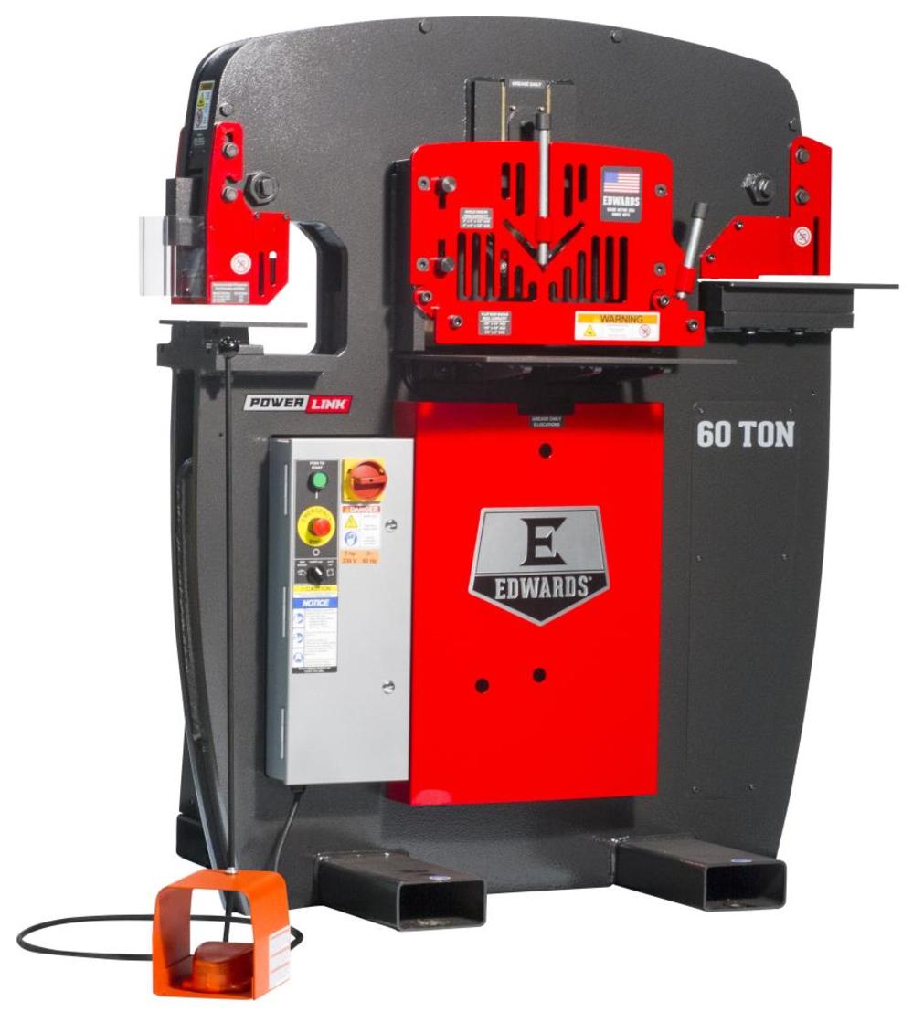 60 Ton Ironworker 3 Phase， 460v with PowerLink System Installed - Intensery