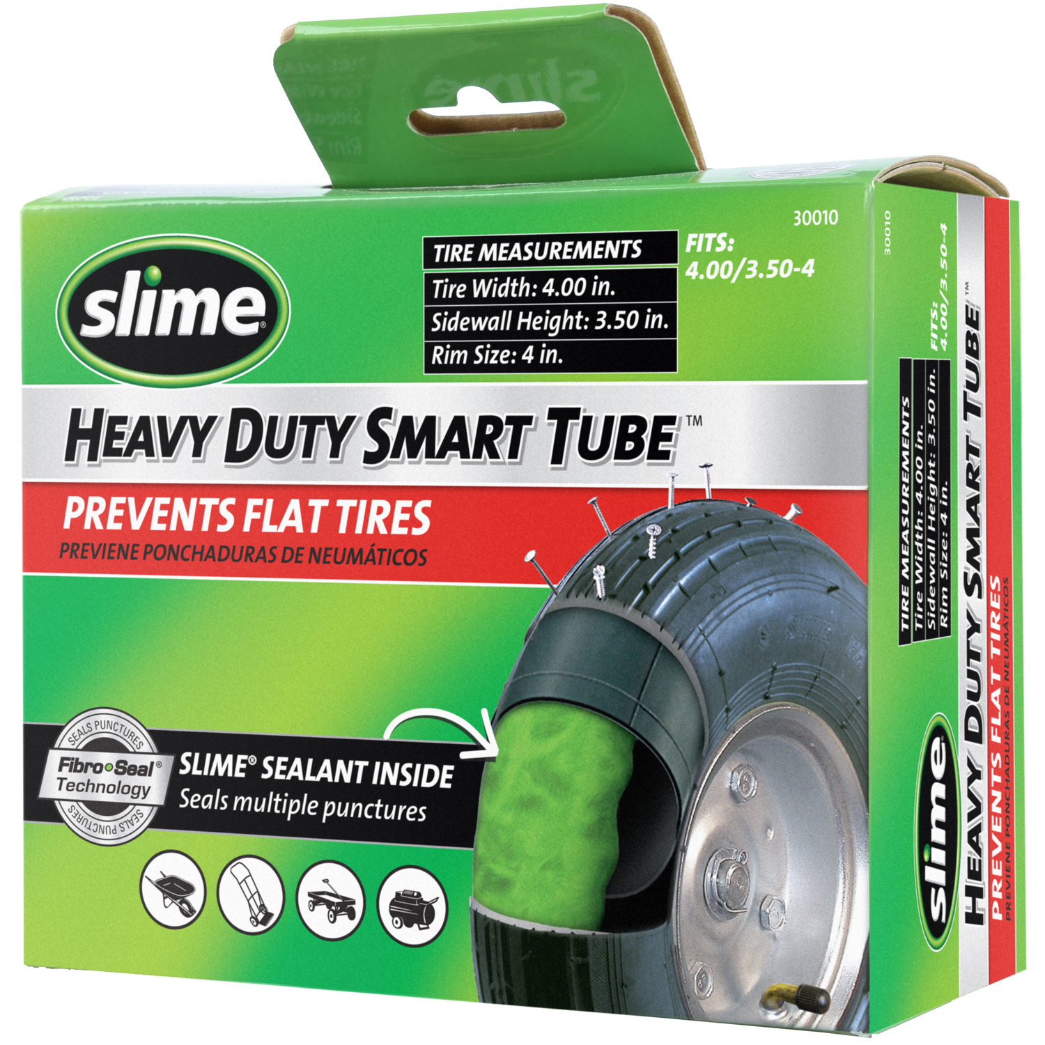 Slime 4 in. D 150 lb. cap. Inner Tube Rubber - Intensery