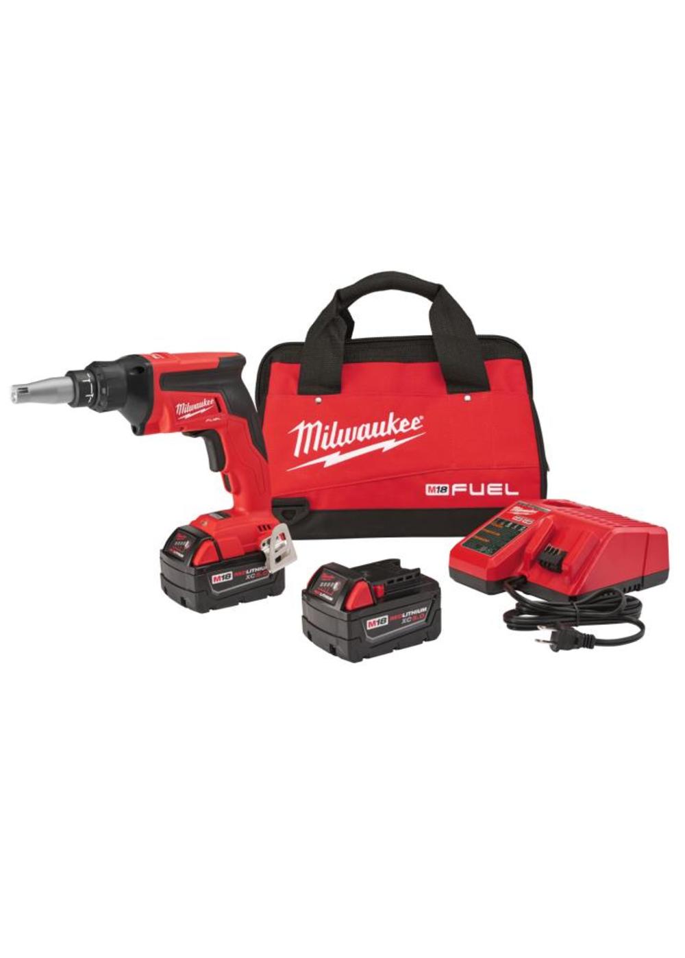 Milwaukee M18 FUEL Drywall Screw Gun- XC Kit 2866-22 from Milwaukee - Intensery