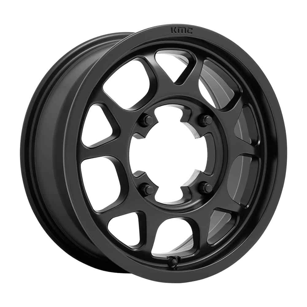 KMC Powersports KS136 TORO KS136 15X6 4X156 S-BLK 38MM - Intensery
