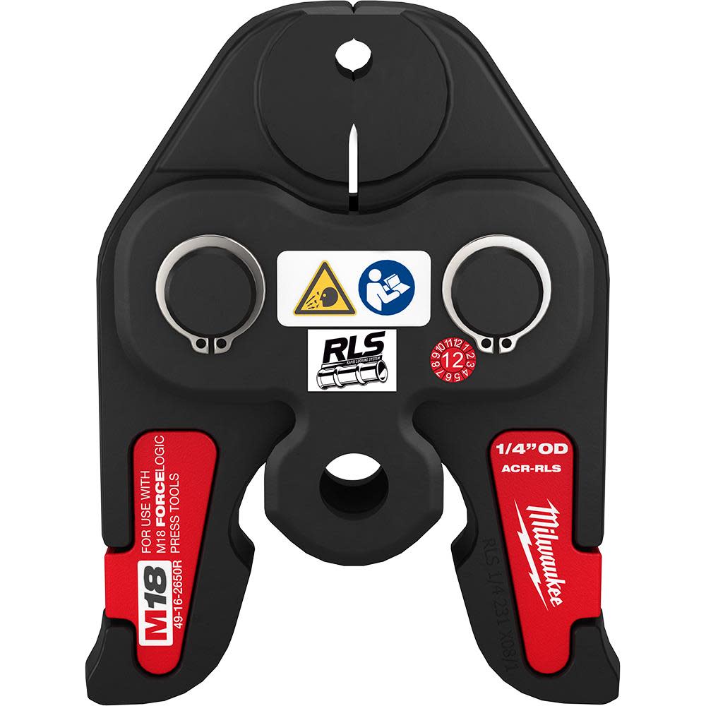Milwaukee 1/4 RLS ACR Press Jaw for M18 FORCE LOGIC Press Tools 49-16-2650R from Milwaukee - Intensery