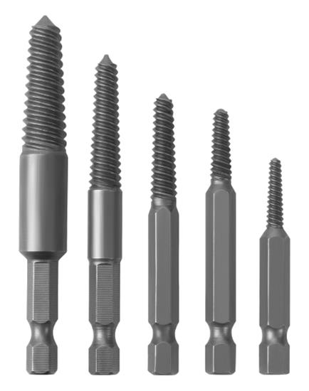 Performance Tool W2964 Performance Tool 5-Piece Spiral Power Extractor Sets - Intensery