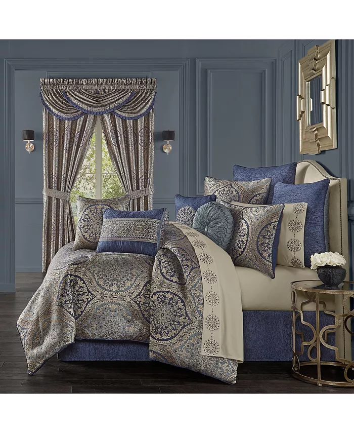 J Queen New York Botticelli 4-Pc. Comforter Set， Queen - Intensery