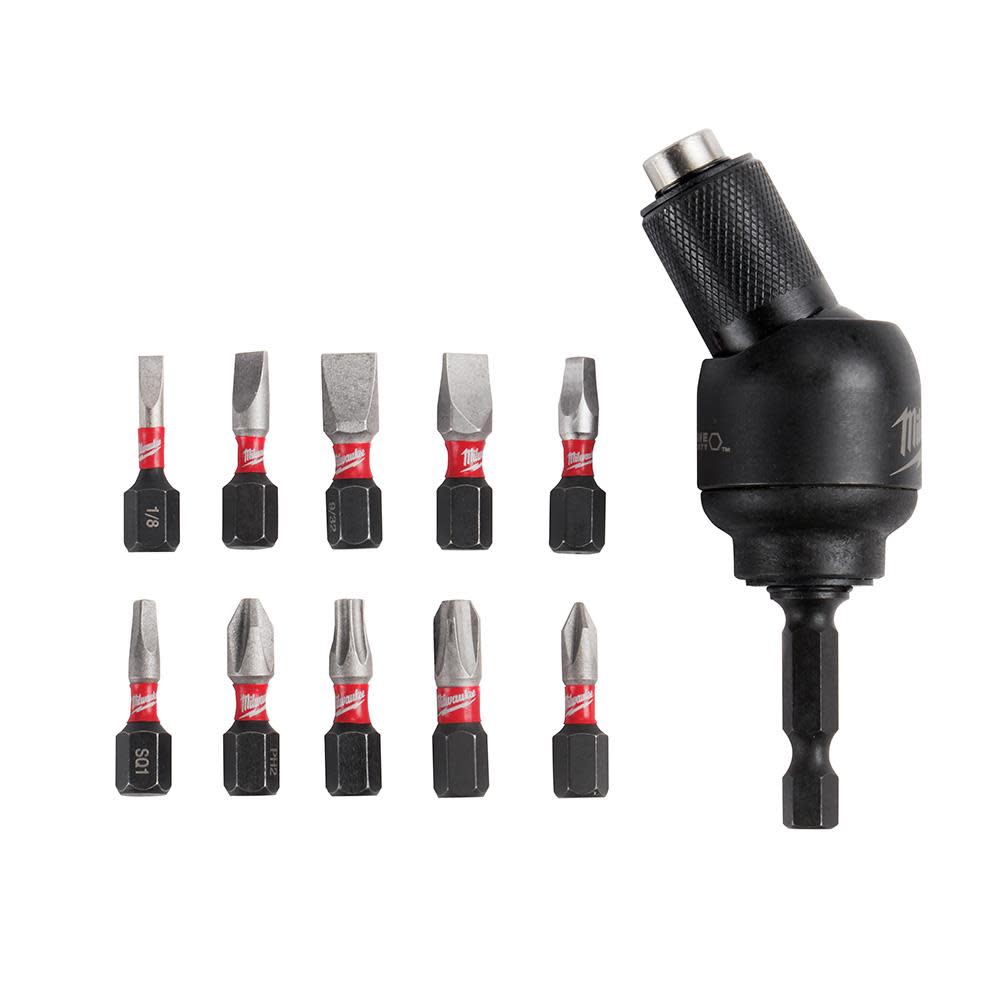 SHOCKWAVE™ 11-Piece 30° Knuckle™ Bit Holder - Intensery