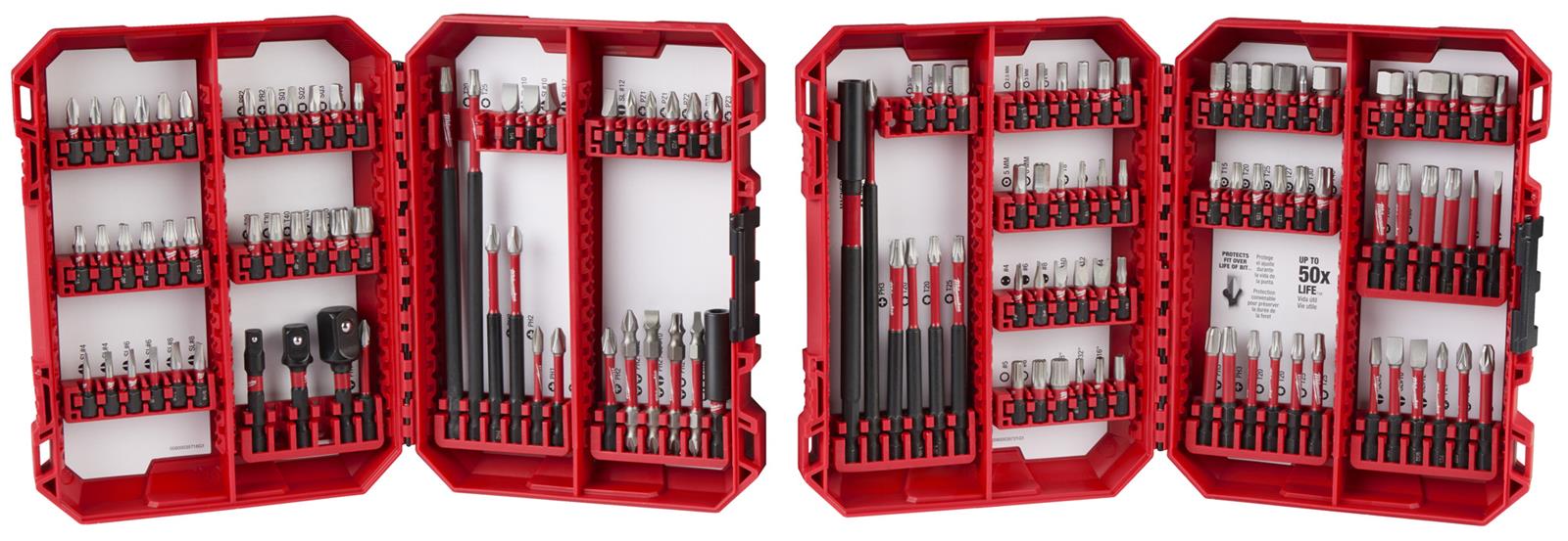 Milwaukee Tool 48-32-4034 Milwaukee SHOCKWAVE Impact Drill and Drive Sets - Intensery