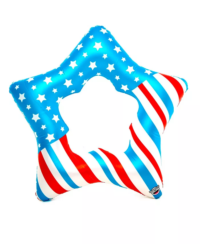 Big Mouth Inc. Patriotic Star Pool Float - Intensery