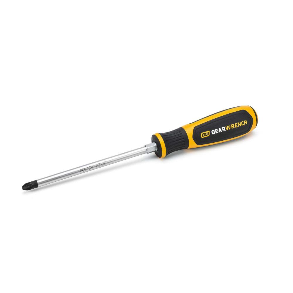 #3 x 6 Pozidriv® Dual Material Screwdriver - Intensery