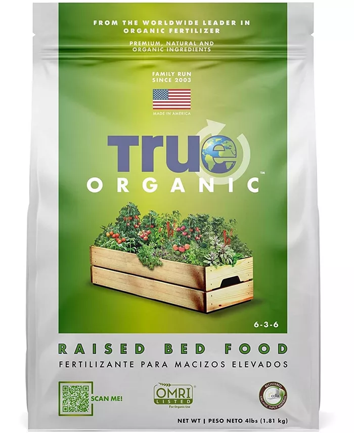 TRUE Organic Granular Raised Bed Plant Food 4 pound bag - Intensery