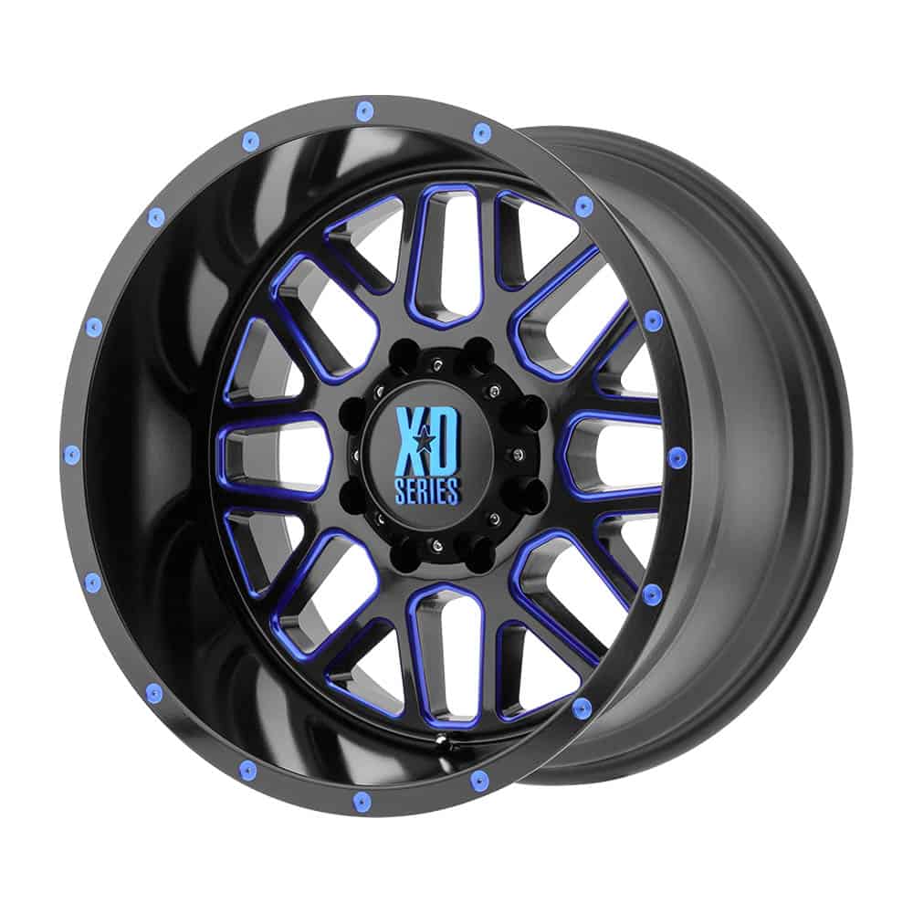 XD XD820 GRENADE XD820 20X9 6X135 S-BLK MILL BTCC 18MM - Intensery