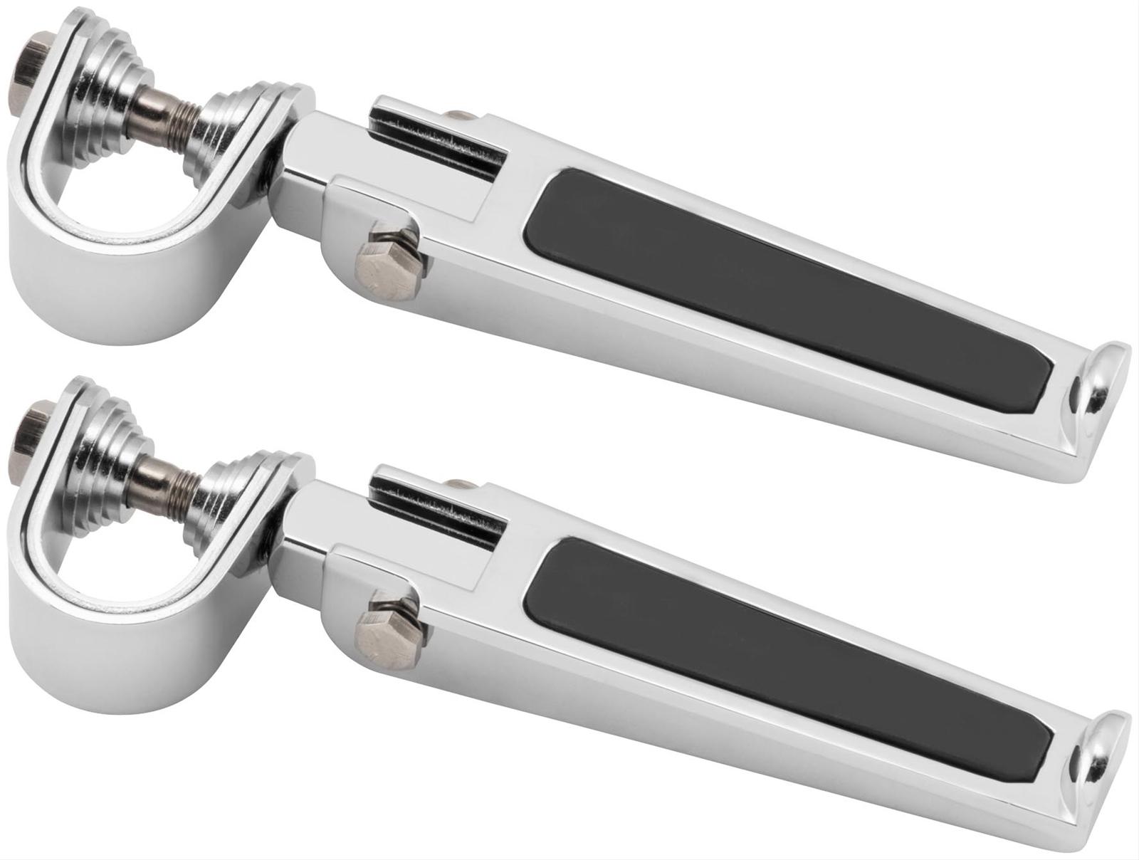BikeMaster 171211 BikeMaster Rubber Inlay Foot Pegs - Intensery