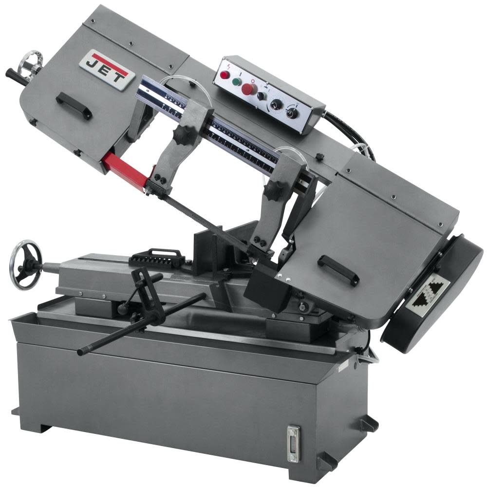 HBS-1018W 10 In. x 18 In. Horizontal Band Saw 2 HP 230 V Only 1Ph - Intensery
