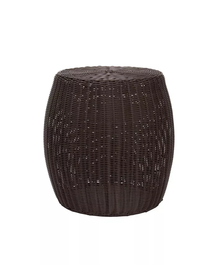 Household Essentials Household Essential Resin Wicker Side Table - Intensery