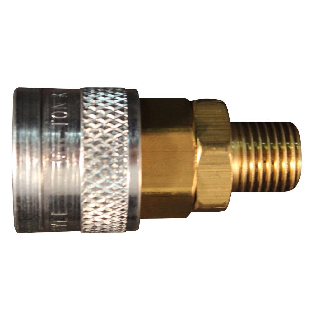 Milton® S-756 1/4 MNPT M-Style® Push Type Coupler - Intensery