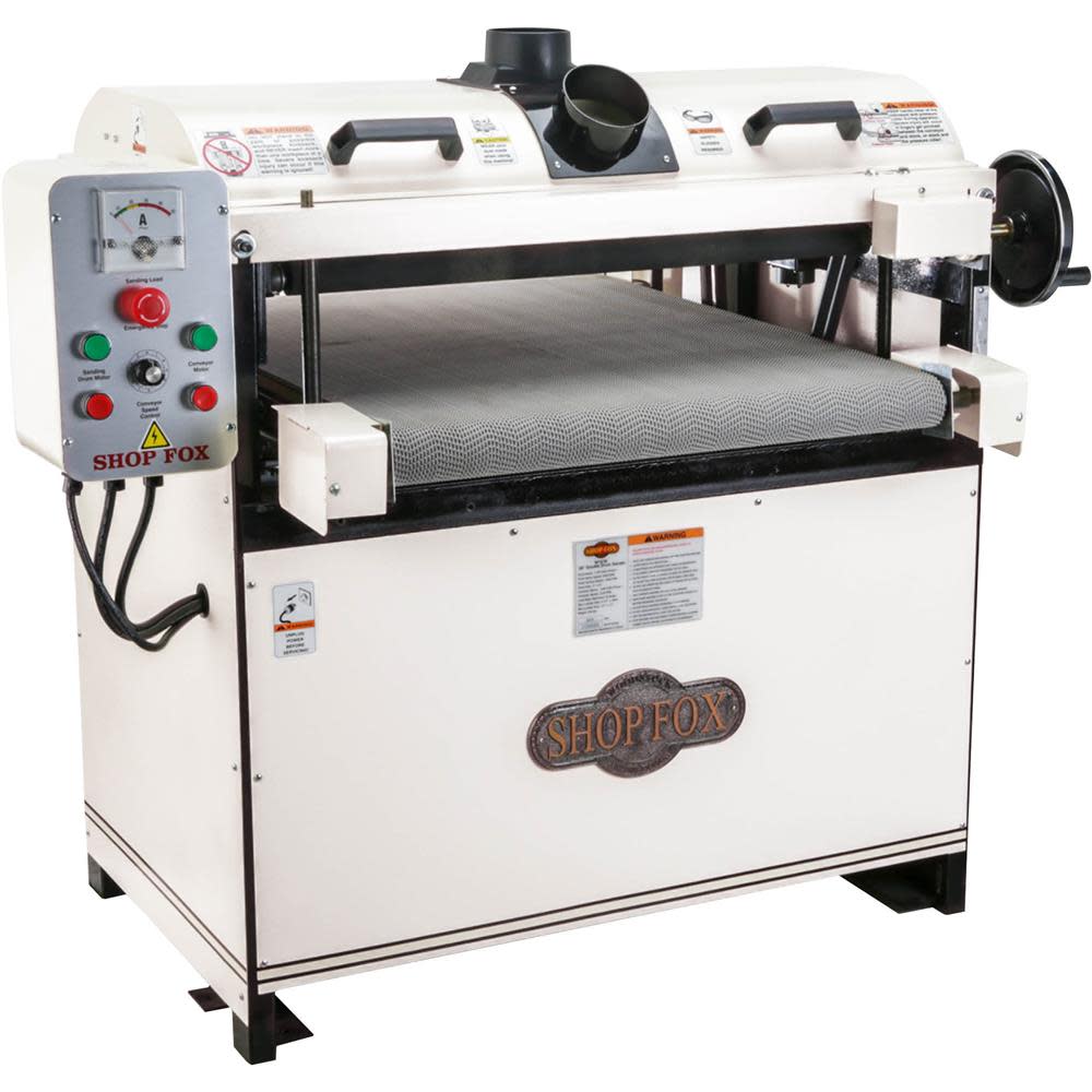 Shop Fox 26 Drum Sander 220V 5HP 1 Phase - Intensery