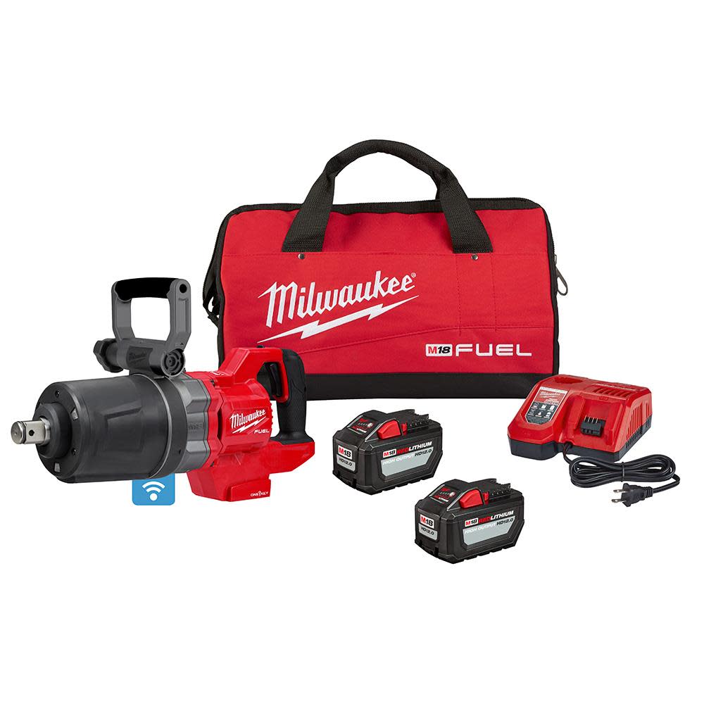 Milwaukee M18 FUEL 1 in. D-Handle High Torque Impact Wrench with ONE-KEY Kit 2868-22HD from Milwaukee - Intensery