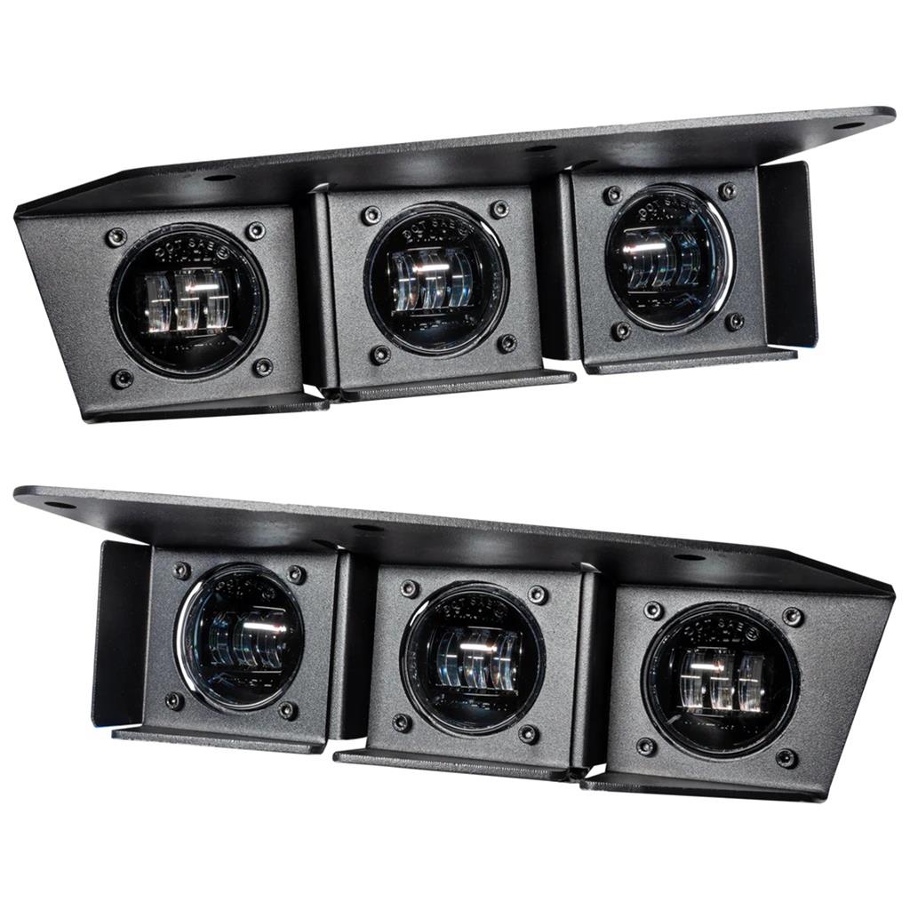 Oracle Lighting 5890-001 Oracle Triple LED Bumper Fog Lights - Intensery