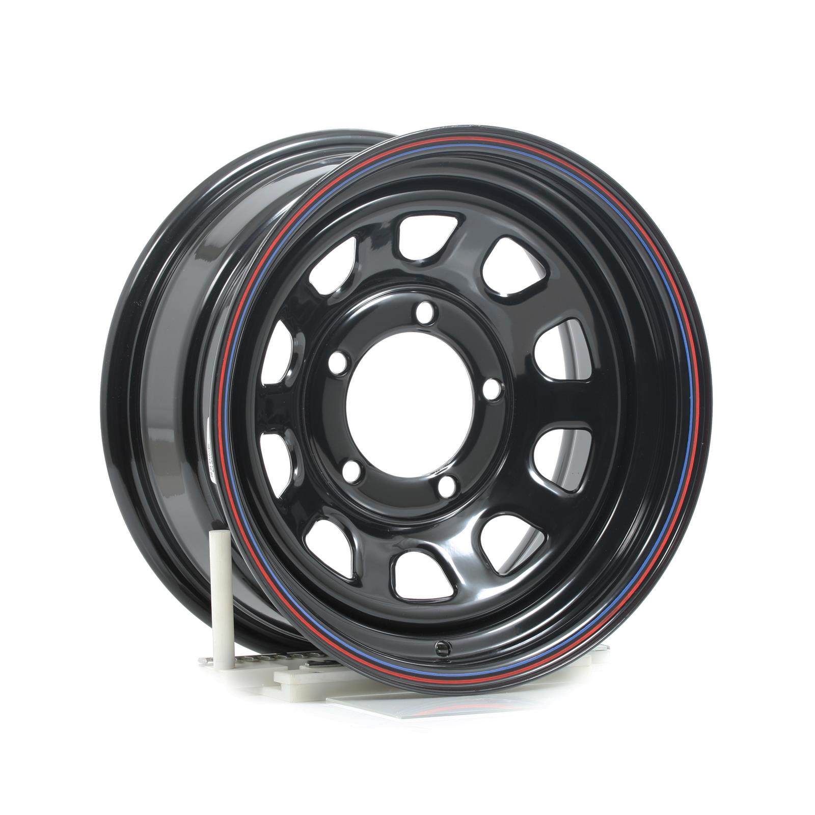 Cragar 1527507565B Cragar Black D Window Wheels - Intensery