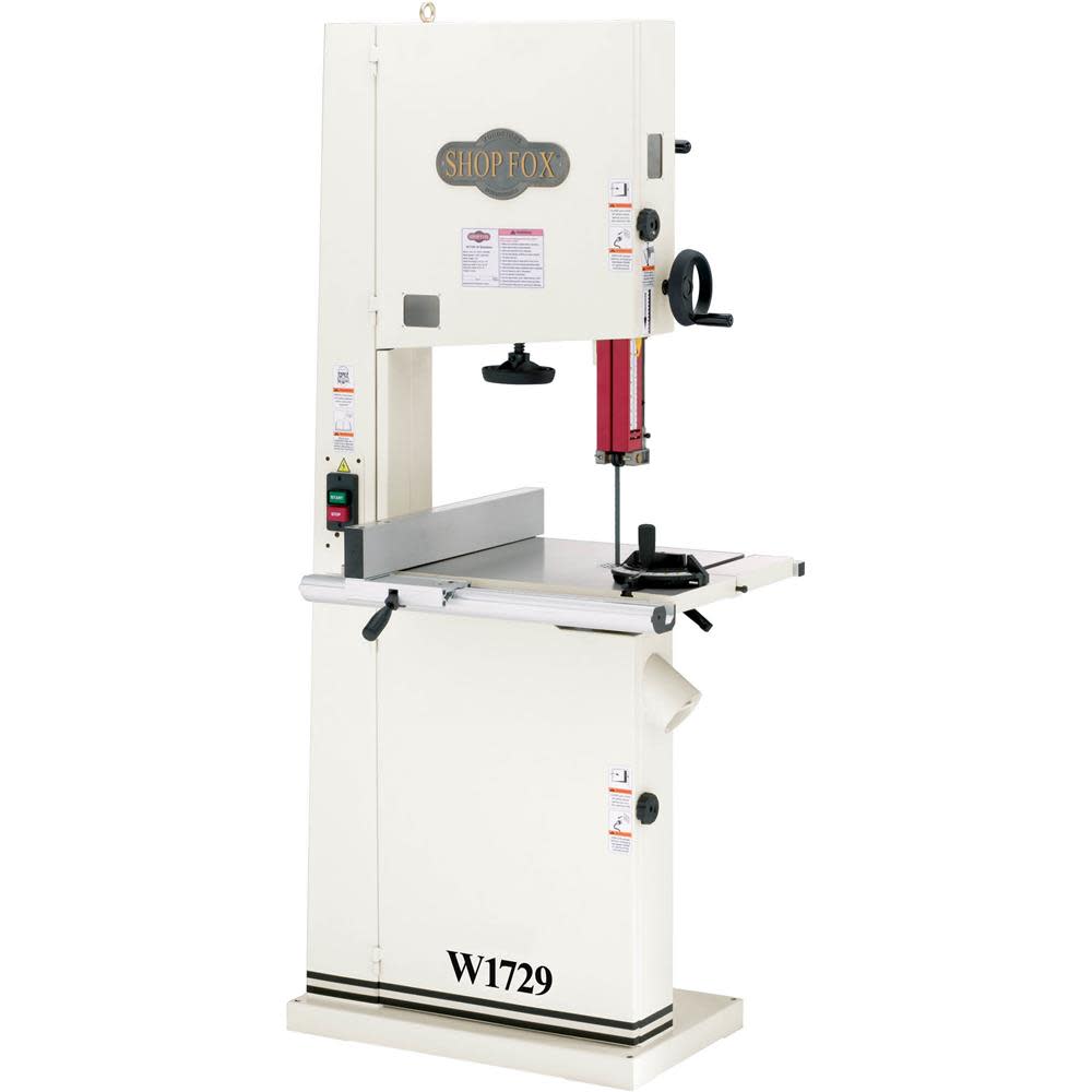 Shop Fox Bandsaw 115V/230V 2HP 1 Phase - Intensery