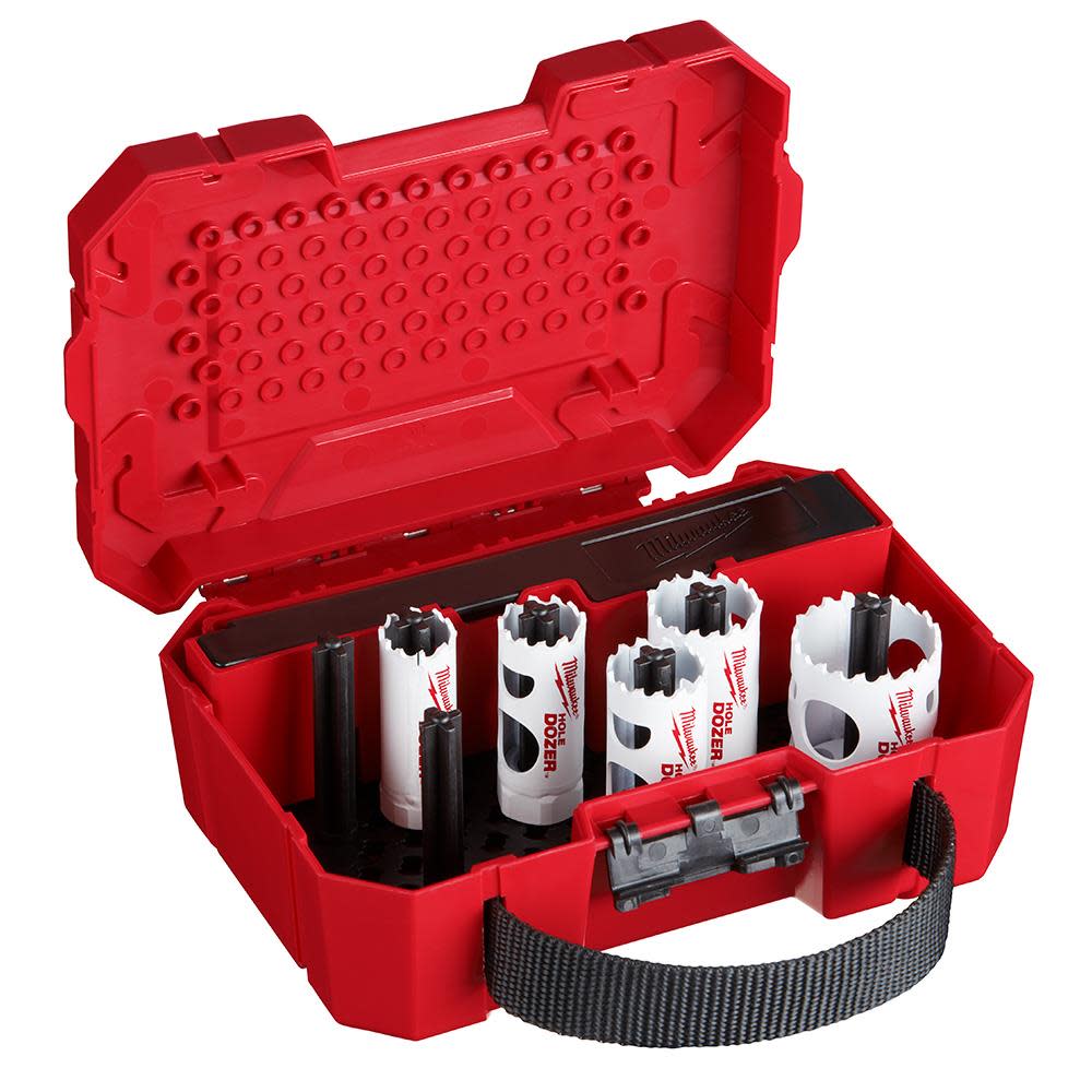 Milwaukee HOLE DOZER General-Purpose Hole Saw Kit - 9PC 49-22-4006 from Milwaukee - Intensery