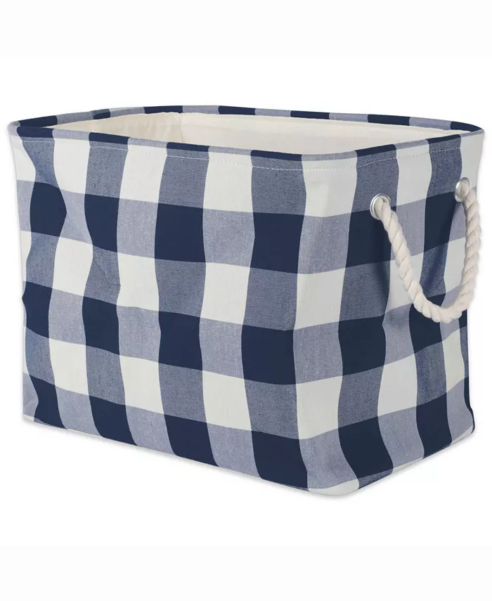 Design Imports Storage Bin Buffalo Check， Rectangle - Intensery