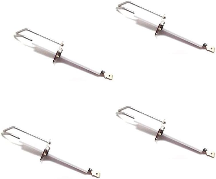 4 Pcs Ceramic Electrode Igniters Kit for Viking VGBG 30, 41, 53 T Series Gas Grills - Intensery
