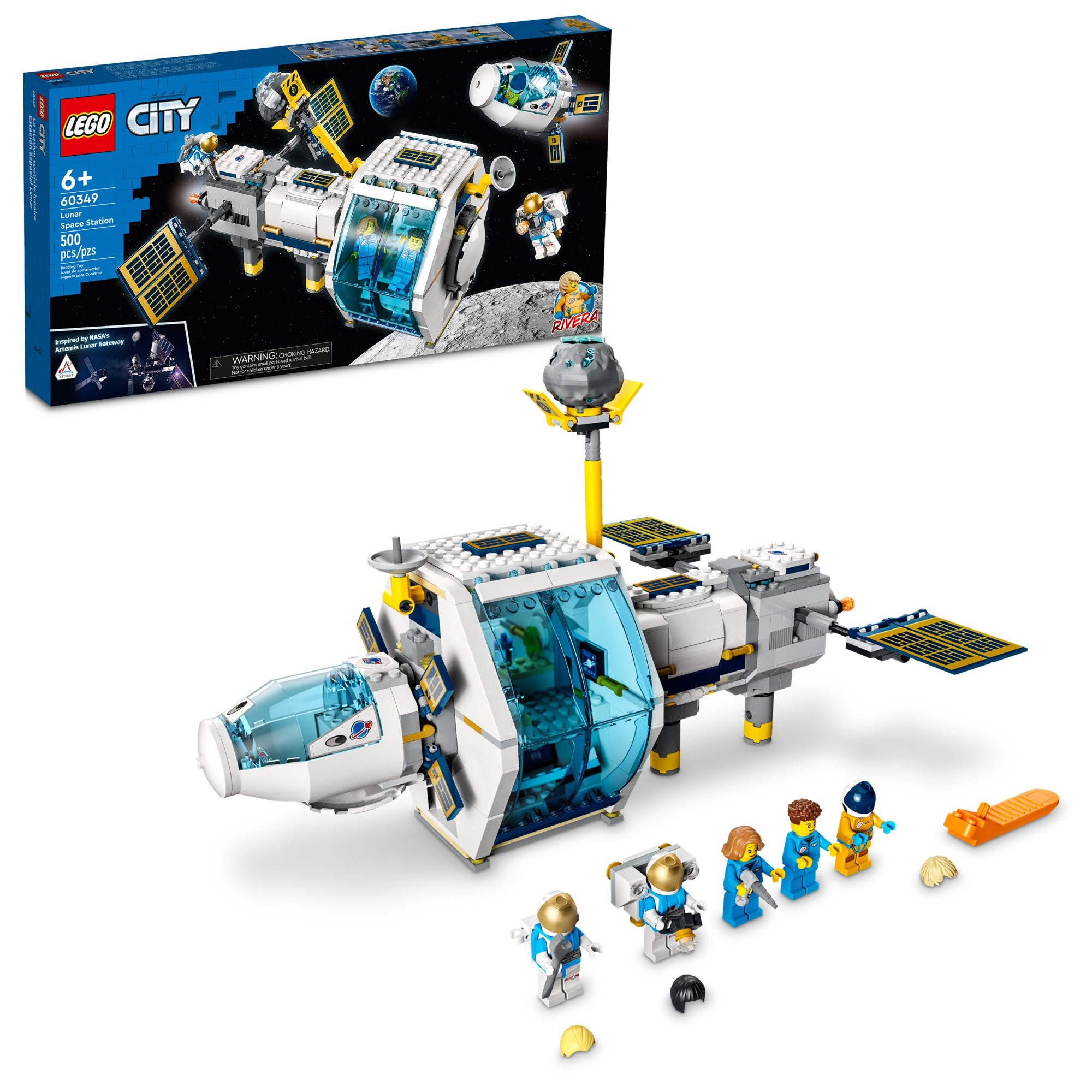 Lego City Lunar Space Station 60349， 500 Pieces - Intensery