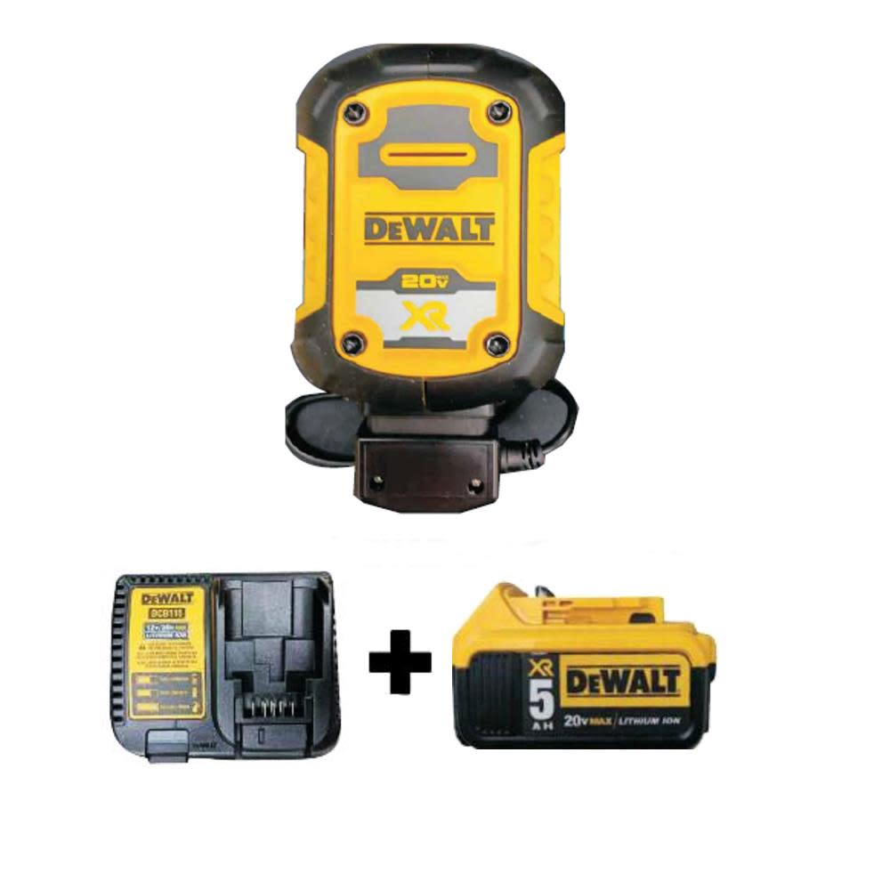 DEWALT 1 Amp Battery Charger and Battery Maintainer Kit With 20V Lithium Battery Pack Plus Charger DXAEOBDK from DEWALT - Intensery