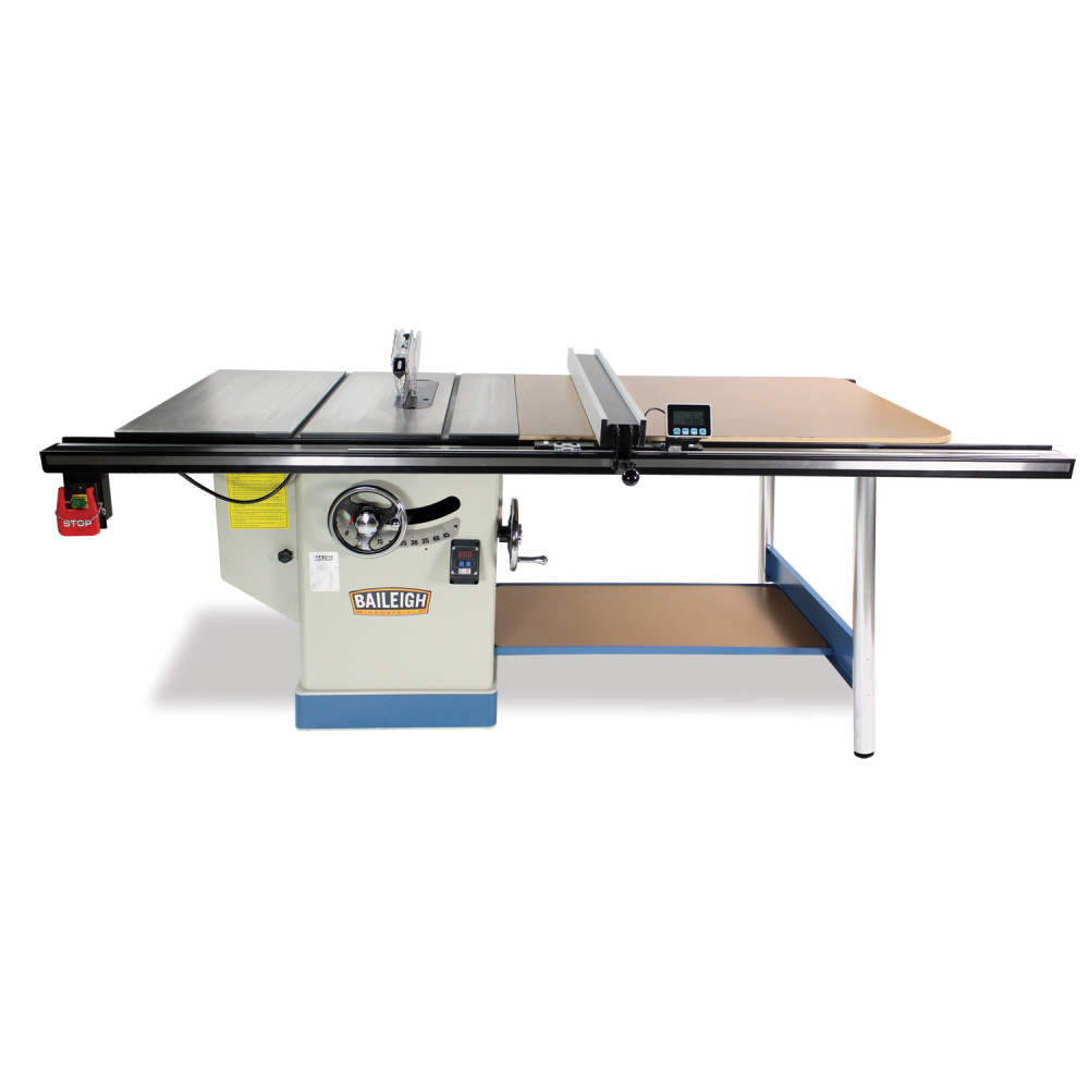 Baileigh TS-1248P-52 Table Saw Professional Cabinet Style - Intensery