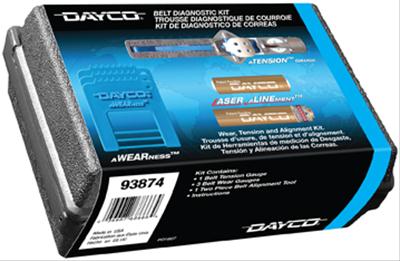 Dayco 93874 Dayco Belt Diagnostic Kits - Intensery
