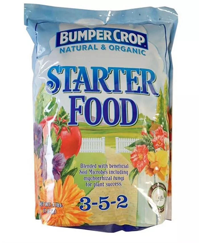 Bumper Crop Starter Food 3-5-2， Natural Organic， 12lb - Intensery