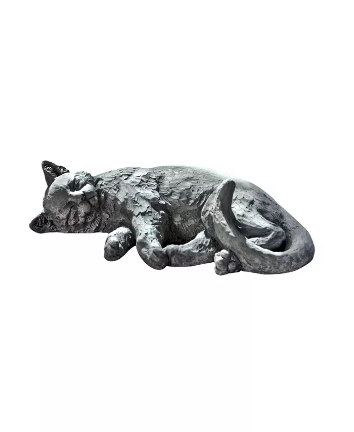 Campania International Dreaming Kitty Garden Statue - Intensery