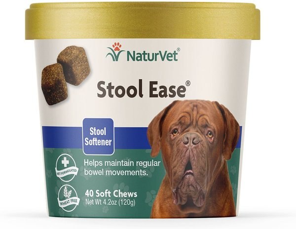 NaturVet Stool Ease Soft Chews Digestive Supplement for Dogs - Intensery