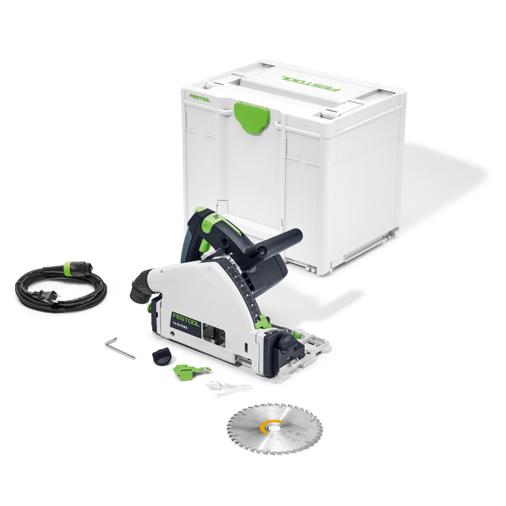 Festool 6 1/4 TS 55 FEQ-F-Plus Plunge Cut Track Saw - Intensery
