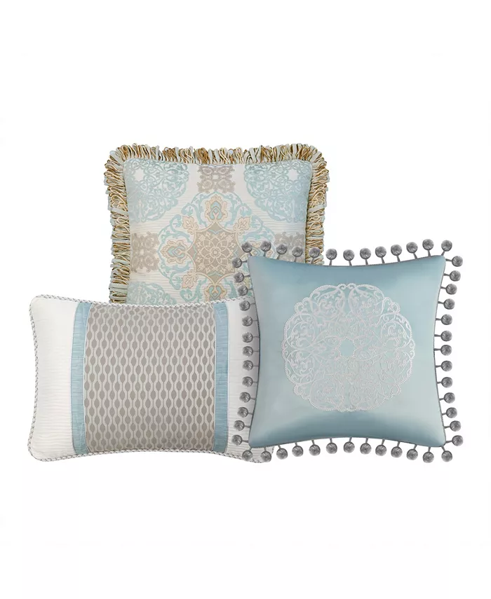 Waterford Jonet Decorative Pillows Set of 3 - Intensery
