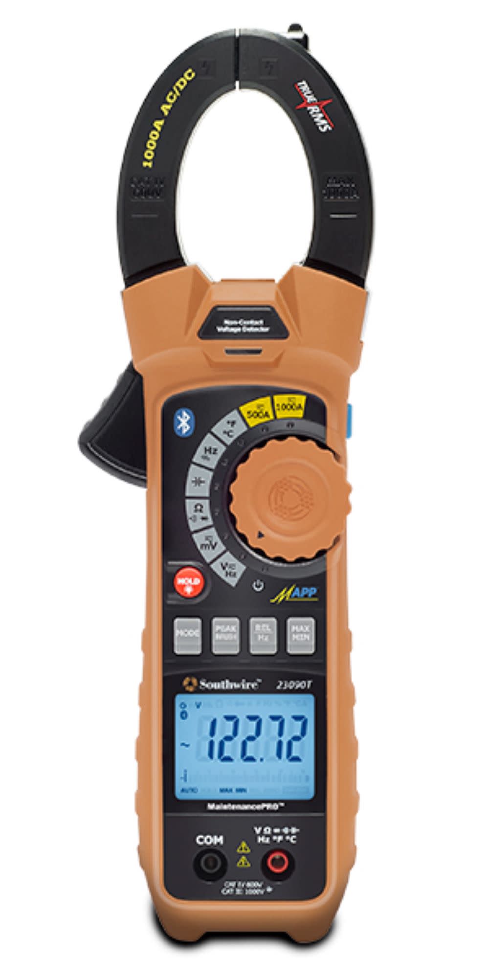 Southwire MaintenancePRO  Smart Clamp Meter with MApp Mobile App - Intensery