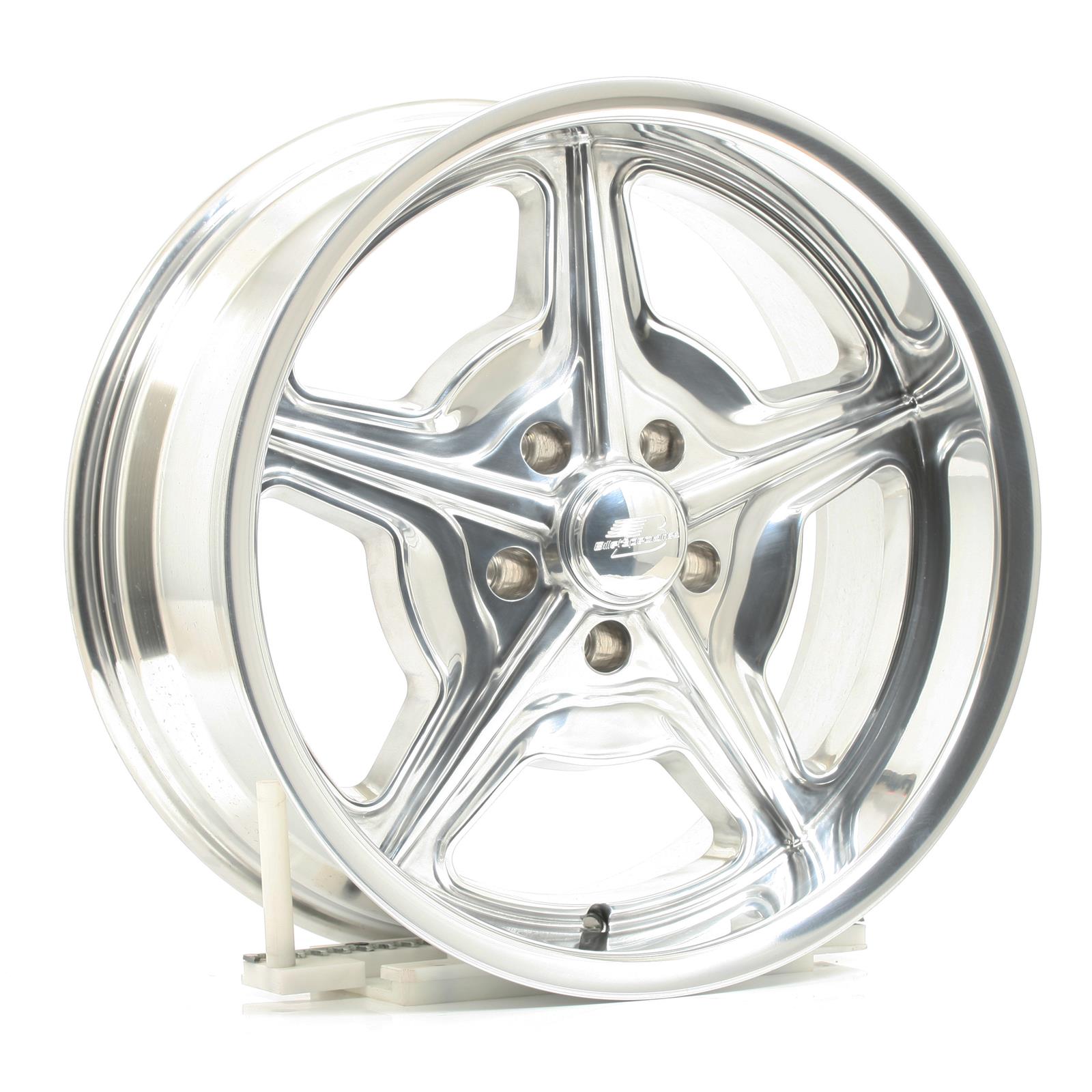 Billet Specialties AC39006 Billet Specialties Legends Series Speedway Polished Wheels - Intensery