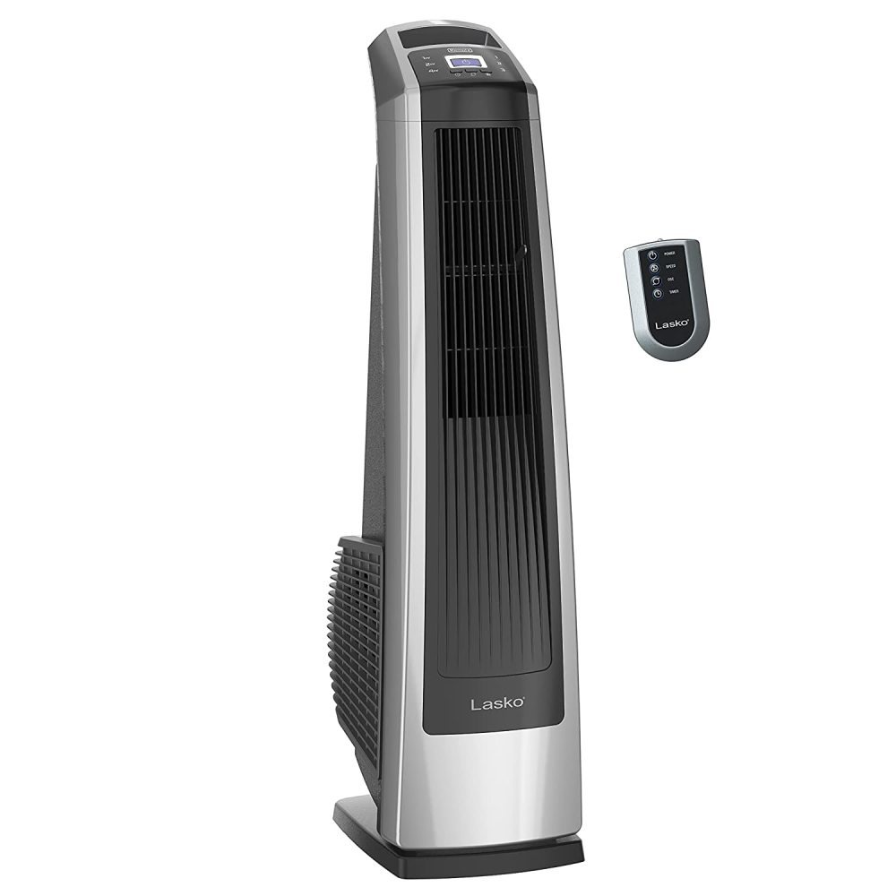 Lasko 35 Fan Oscillating High Velocity with Remote Control - Intensery