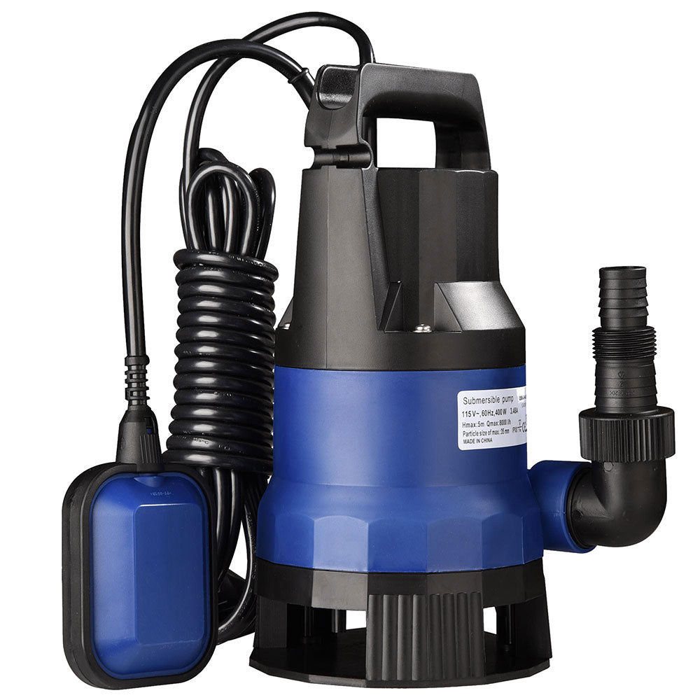 1/2HP Submersible Dirty Water Pump w/ Float 400w - Intensery