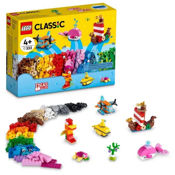 LEGO Classic Creative Ocean Fun 11018 Building Kit - Intensery