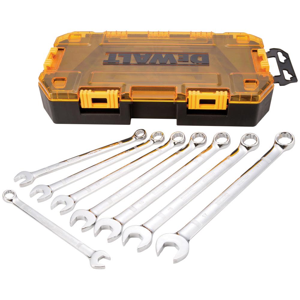 DEWALT 8 piece Metric Combination Wrench Set DWMT73810 from DEWALT - Intensery