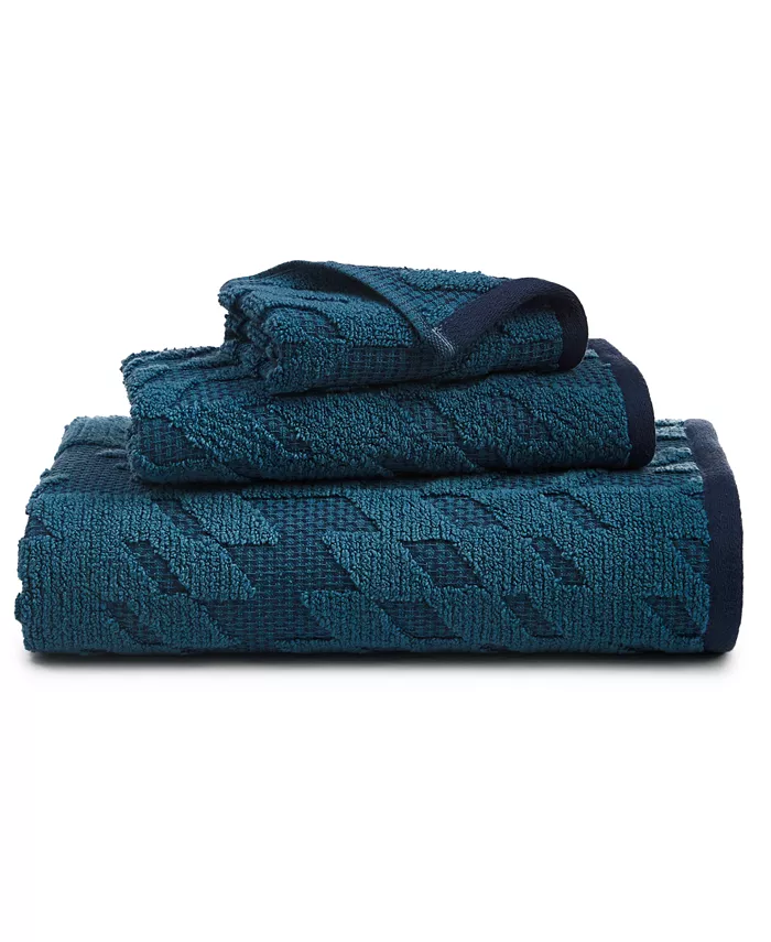 Hotel Collection CLOSEOUT! for Hotel Collection Mesa Sculpted Cotton 3-Pc. Towel Bundle， Created for Macy's - Intensery