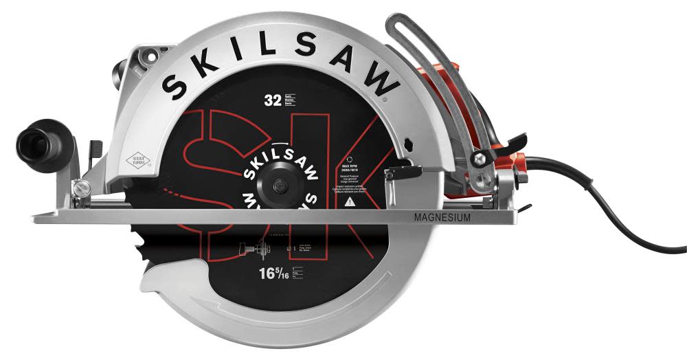 16-5/16 In. Magnesium Super Sawsquatch™ Worm Drive Saw - Intensery