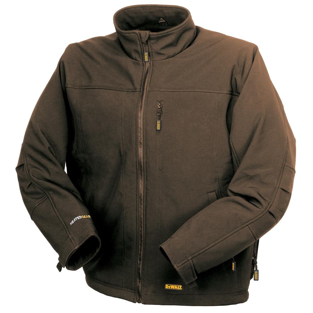 Unisex Heated Soft Shell JacketTobaccoXL - Intensery