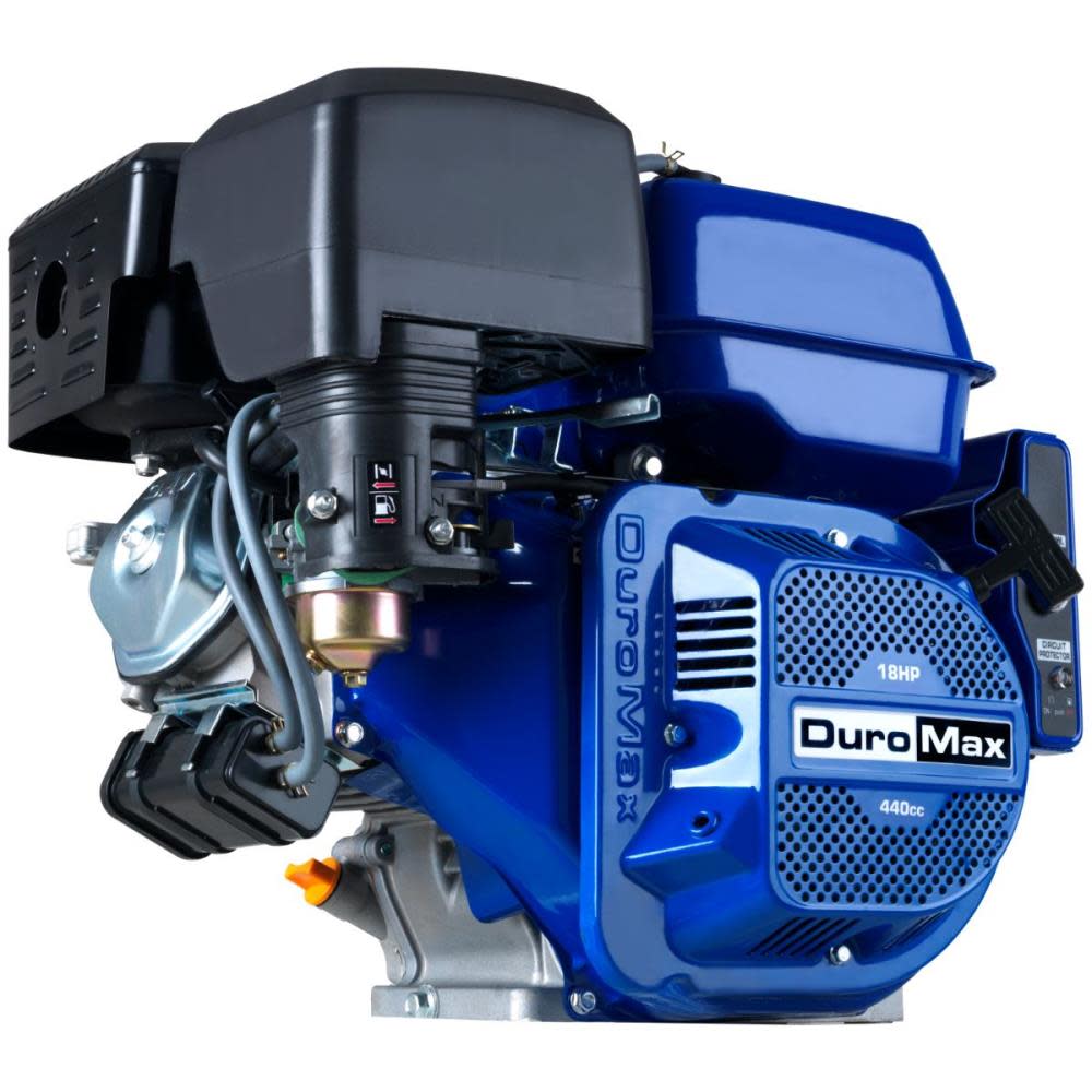 DuroMax 457cc Gas 1-Inch Shaft Recoil Electric Start Engine - Intensery