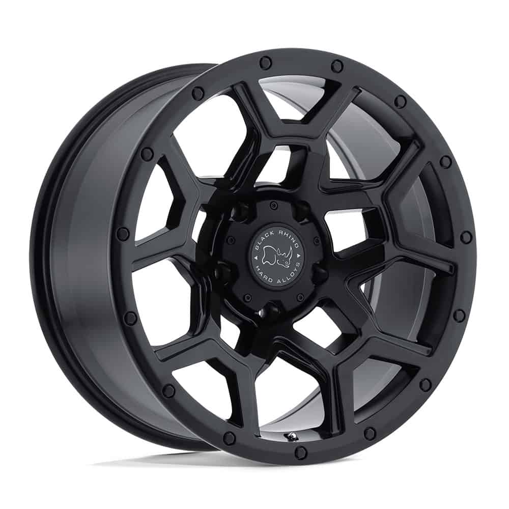 Black Rhino BRVRL 20X9.5 6X5.5 M-BLK -18MM - Intensery