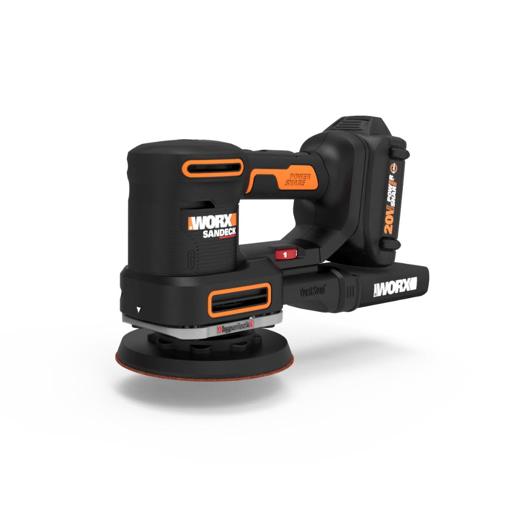 POWER SHARE 20V 5-in-1 Multi-Sander with Variable Speeds (Battery and Charger Included) - Intensery