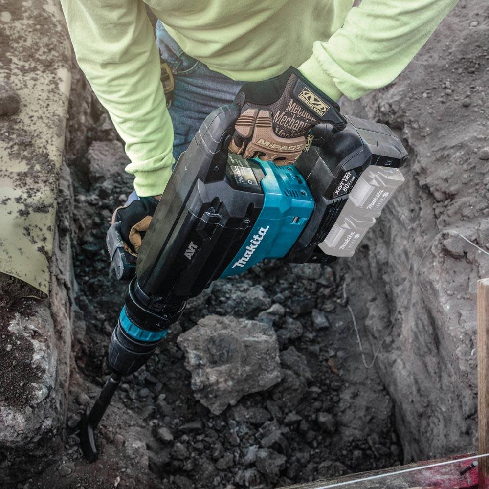 Makita 80V max (40V max X2) XGT Brushless 28lb. AVT Demolition Hammer Bare Tool - Intensery