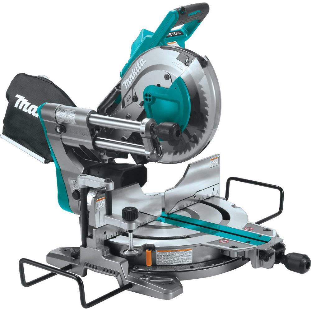Makita 40V max XGT Dual Bevel Sliding Compound Miter Saw Bare Tool 10 Brushless Cordless AWS Capable - Intensery