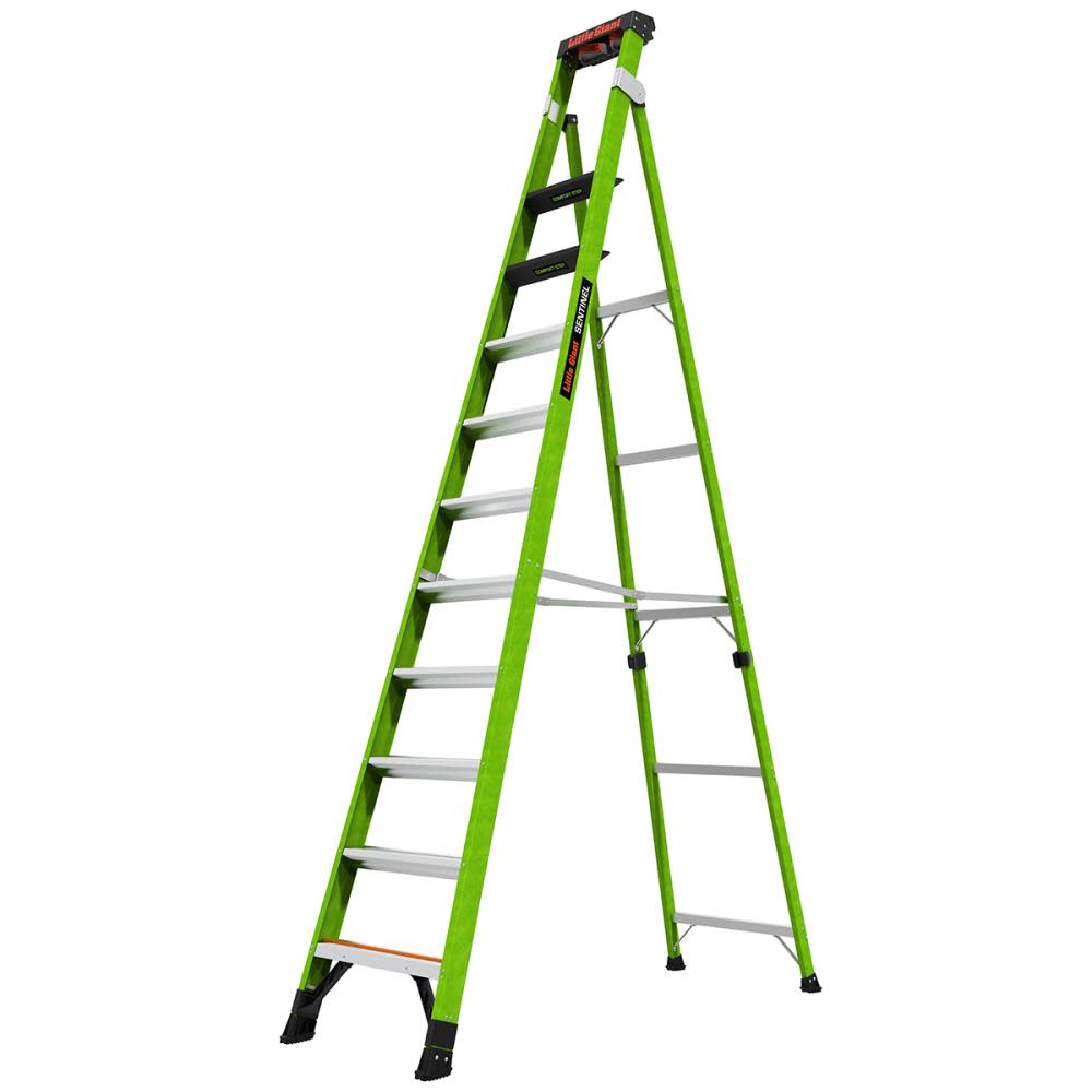 Little Giant Sentinel M12 Step Ladder Type IAA Fiberglass - Intensery